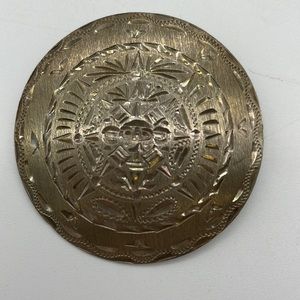 J.J.M Sterling 925 pendant/brooch Native American